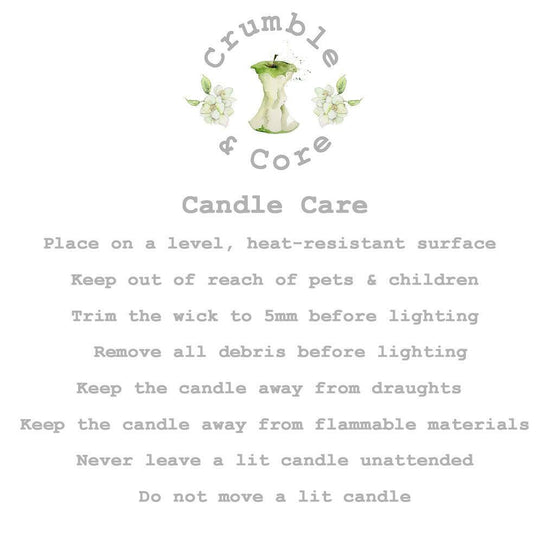 Boxed Scented Candle New Home Cozy Candle - Card Box Set - Perfect Housewarming Gift - Crumble and Core