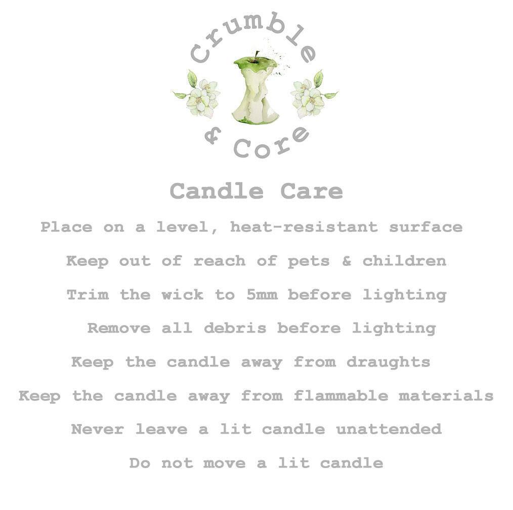 Floral 40th Boxed Scented Candle Card Set - Perfect Gift for Milestone Birthdays - Crumble and Core