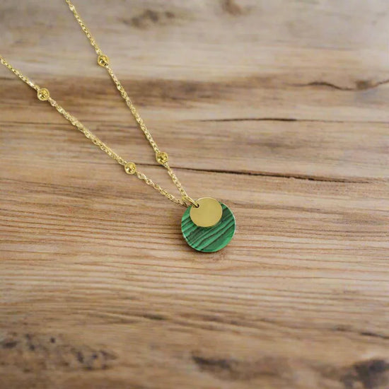 Christmas Pendant Necklace Card - Crumble and Core