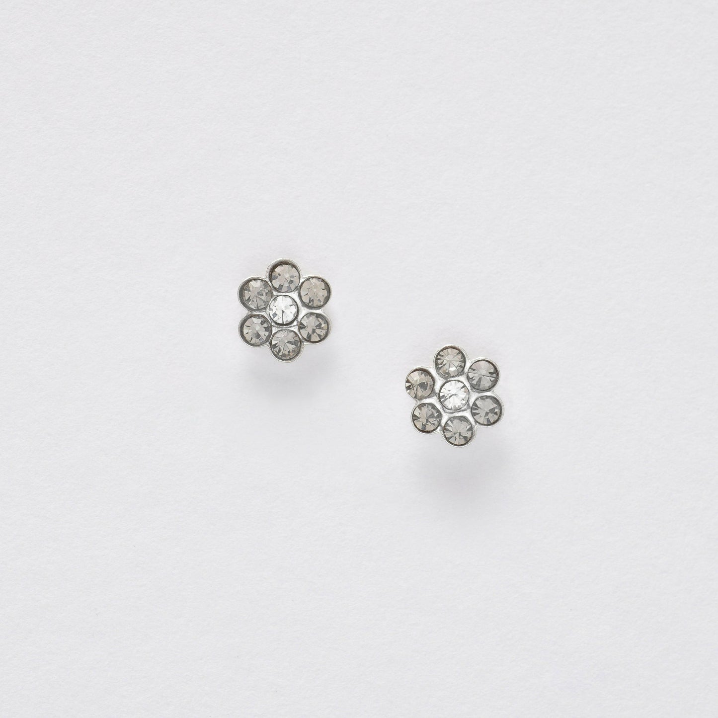 Sterling Silver Stud Earrings on Easter Wreath-Boxed Gift - Crumble and Core
