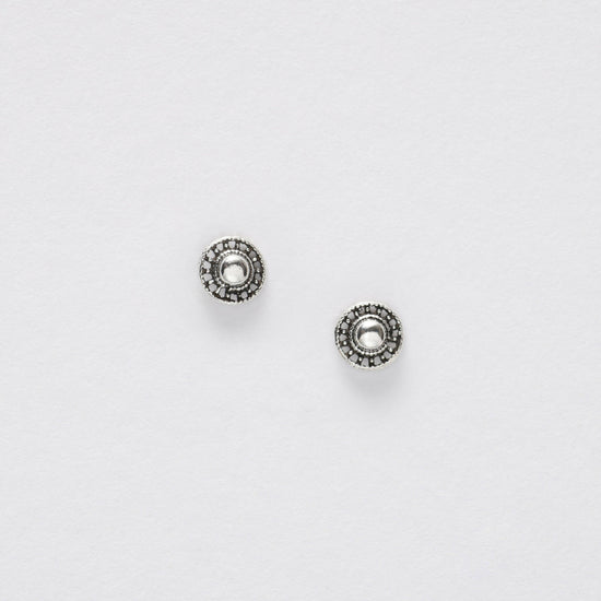 Silver Stud Earrings – Lightweight 925 Sterling Silver Hypoallergenic Studs - Crumble and Core