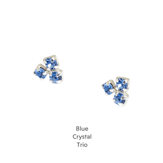 Sterling Silver Stud Earrings in Gift Box Ideal Gift for New Mums - Crumble and Core