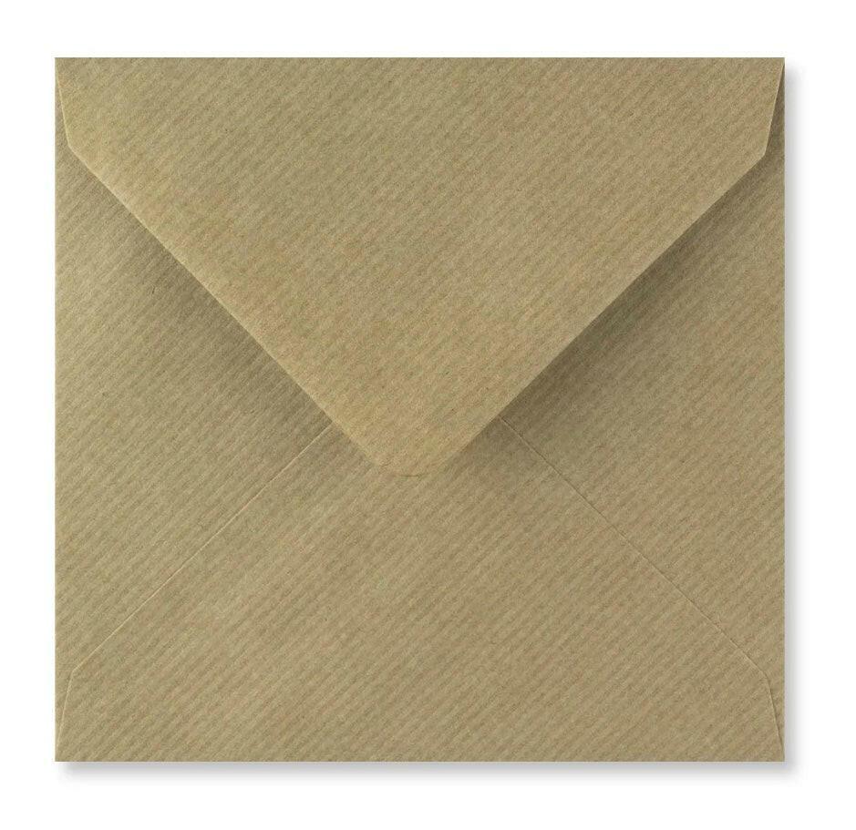 Brown kraft paper envelope for Crumble and Core handcrafted card or gift