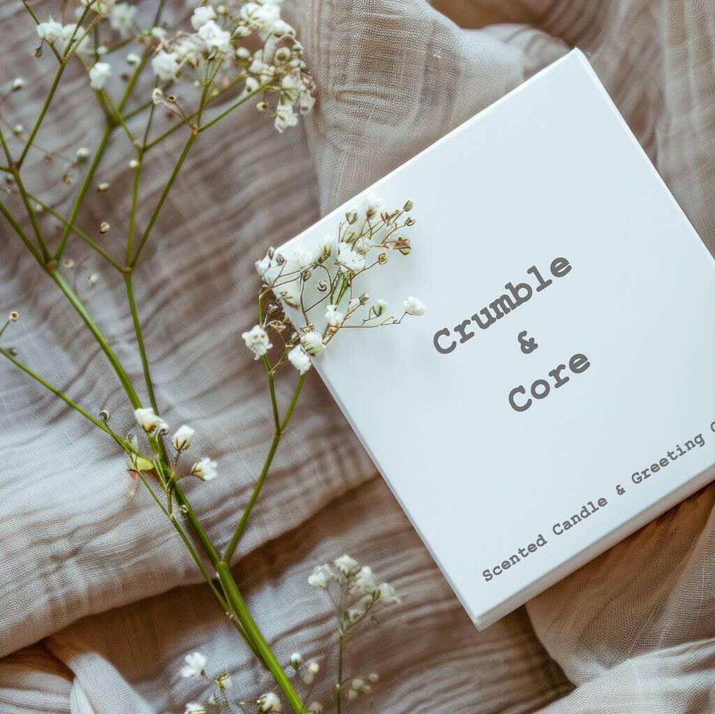 Boxed New Home Scented Candle Gift Set - Boxed Perfect Housewarming Gift - Crumble and Core