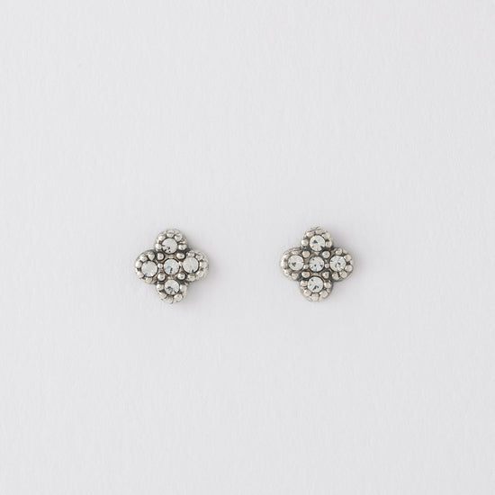 Silver Stud Earrings – Hypoallergenic 925 Sterling Floral Studs | Lightweight & Nickel Free - Crumble and Core