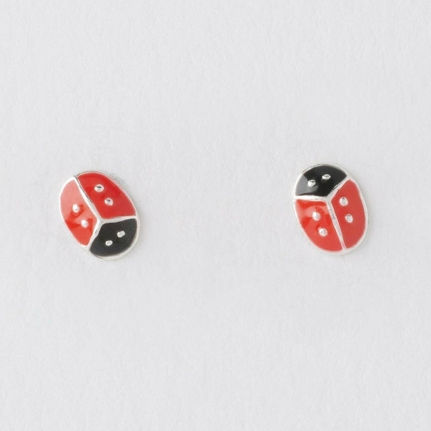 Silver Stud Earrings – Lightweight 925 Sterling Silver Bird Design Studs - Crumble and Core