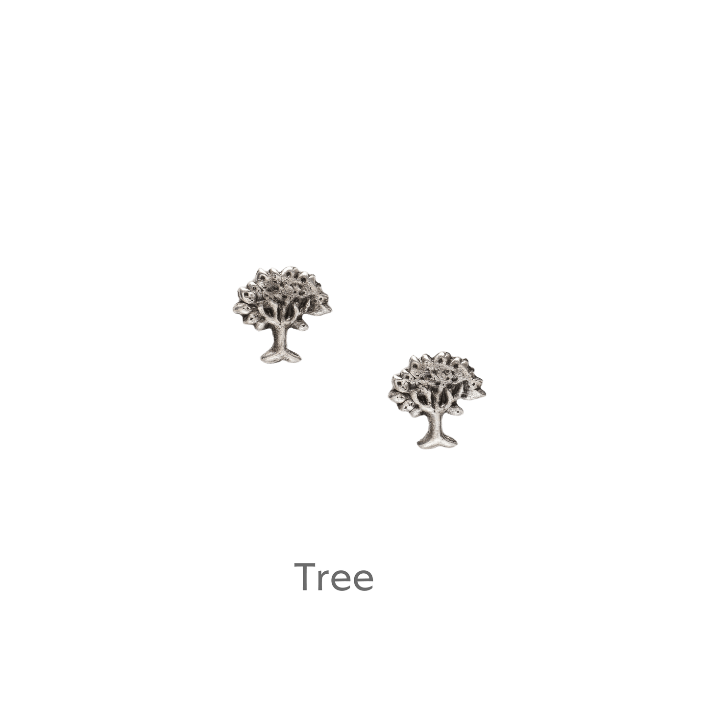 Sterling Silver Stud Earrings with Autumn Wreath Birthday Card - Crumble and Core