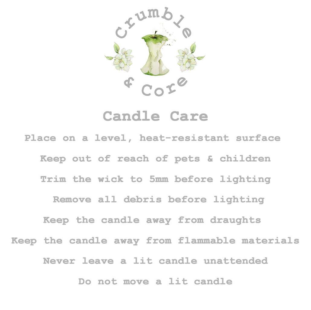 Welsh Happy Birthday Boxed Scented Candle Card Set in a Box - Crumble and Core