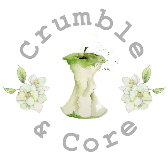 Boxed Candle & Matching Greeting Card | Handcrafted Gift Set UK - Crumble and Core