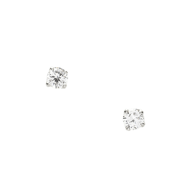 Sterling Silver Stud Earrings on Floral 70th Birthday Card - Perfect Milestone Birthday Gift - Crumble and Core