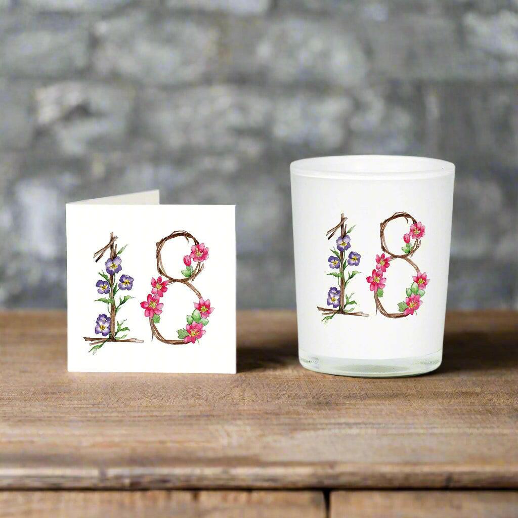 Scented Candle Gift Set - 18th Birthday Gift - Crumble and Core