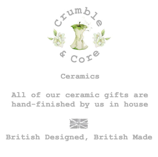 Hanging Ceramic Decoration Perfect for Celebrations Prosecco Queen Prosecco Gift - Crumble and Core
