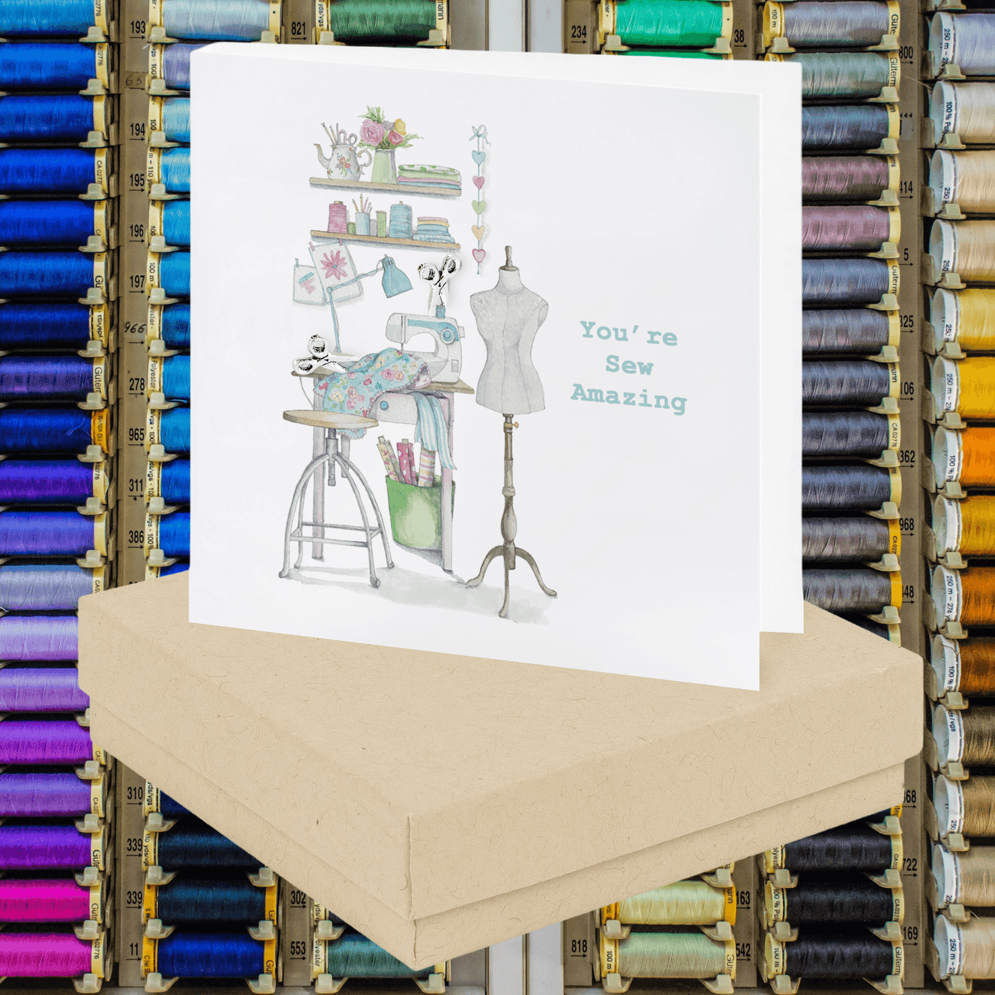 Sterling Silver Stud Earrings - Perfect Gift for Crafting and Sewing Enthusiasts Gift-Boxed - Crumble and Core