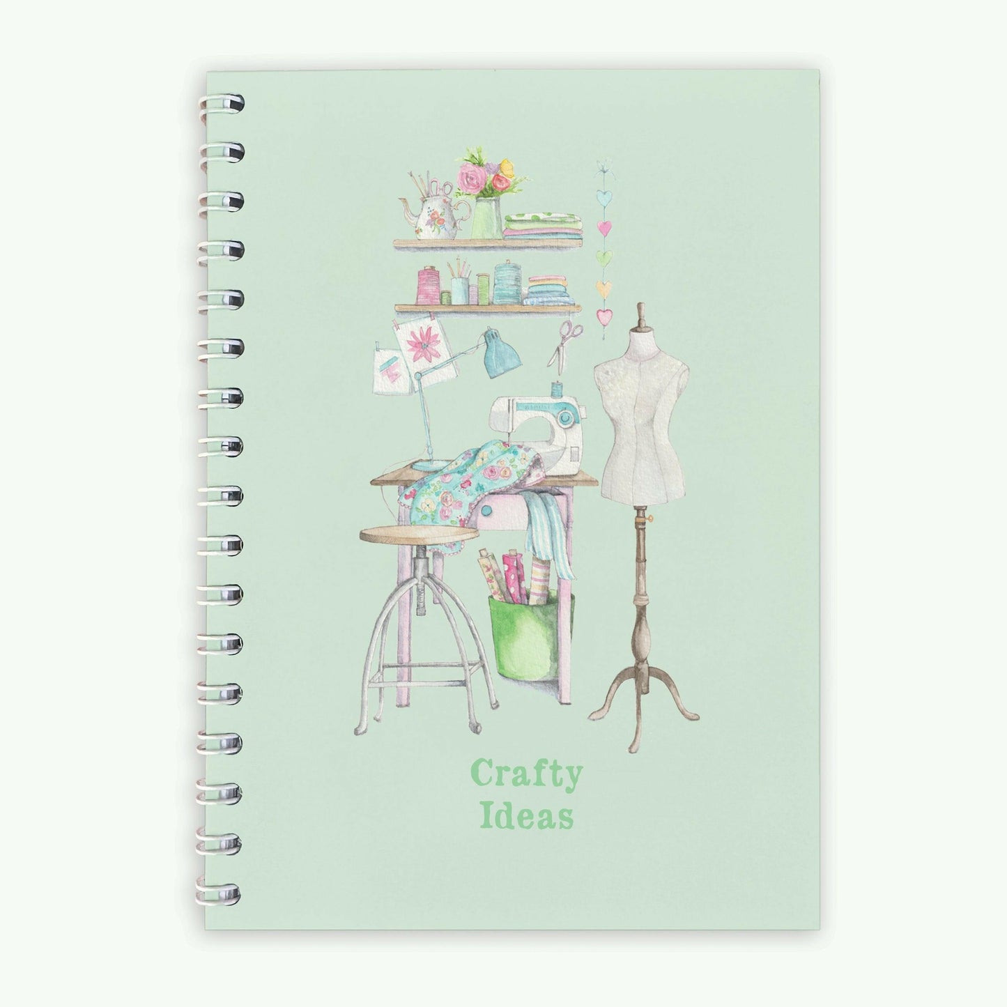 Wire Bound Notebook for Creative Note-Taking - Stylish Craft Design Shop Now - Crumble and Core