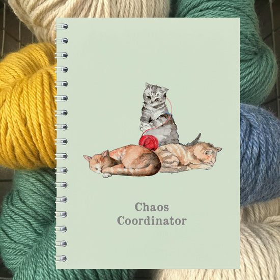 Wire Bound Notebook for Cat Lovers - Perfect for Notes and Journaling - Cat-Themed Gift - Crumble and Core