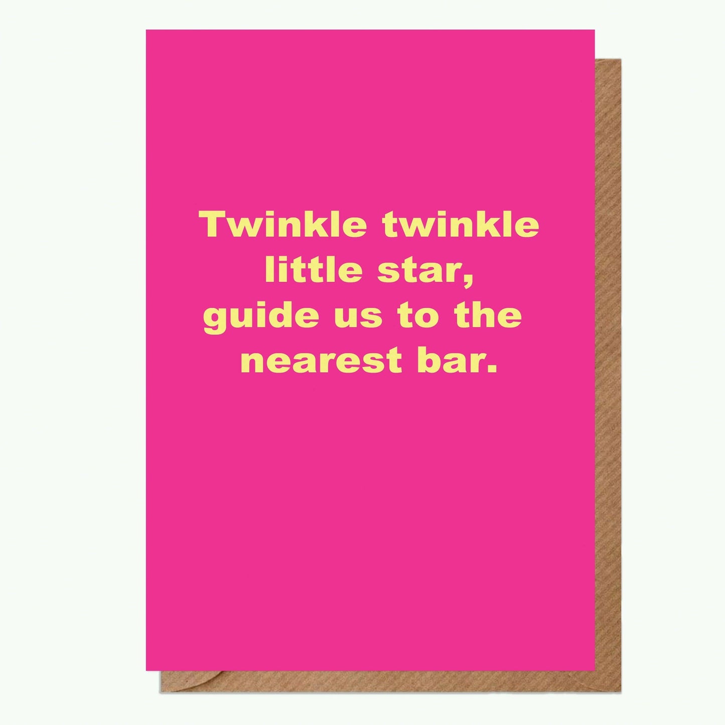 Twinkle twinkle A6 Greeting Card - Crumble and Core