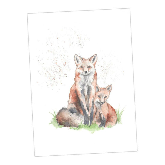 Animal Note Cards - Boxed Wildlife' pack of assorted A6 cards - Crumble and Core