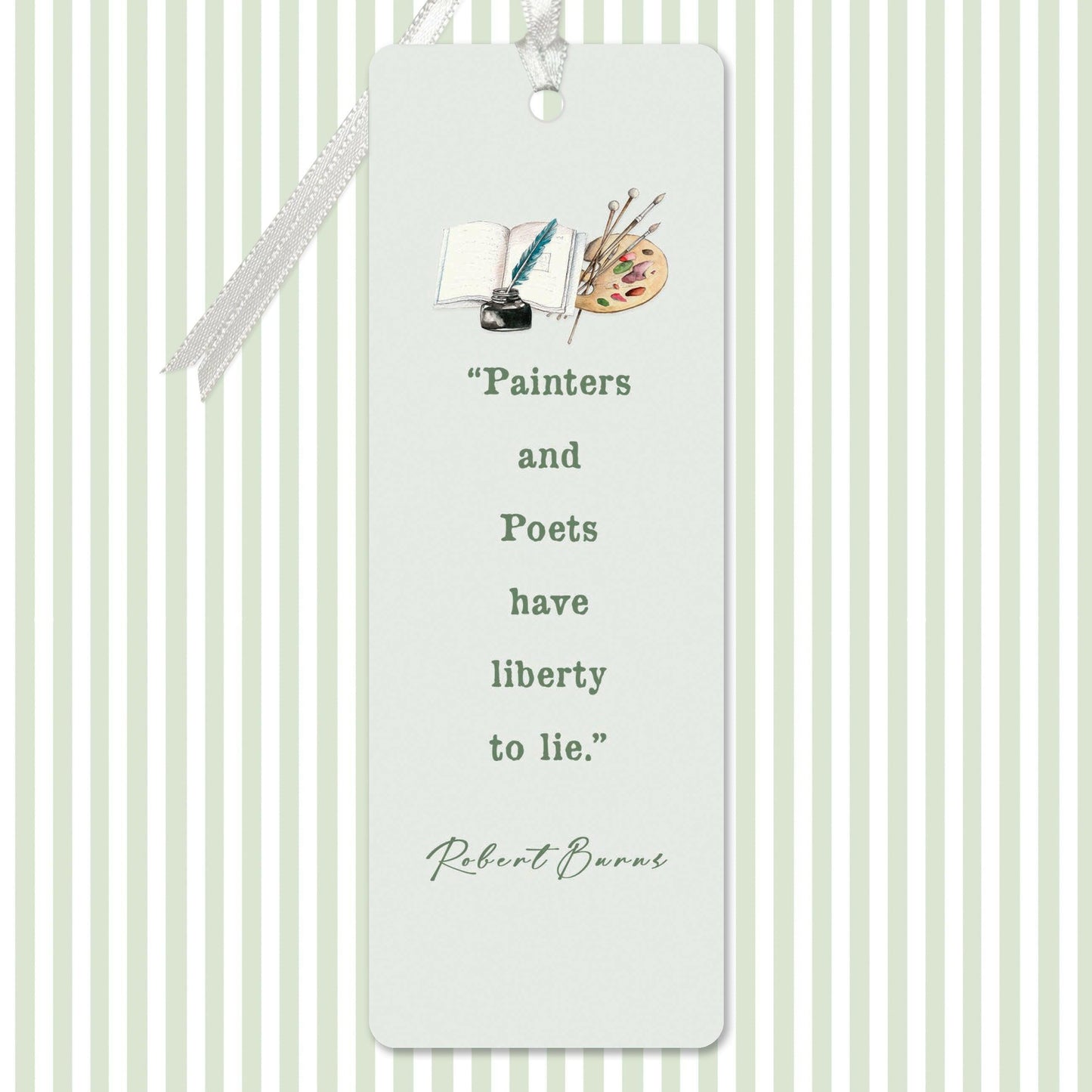 A6 Card & Bookmark Robert Burns - Crumble and Core