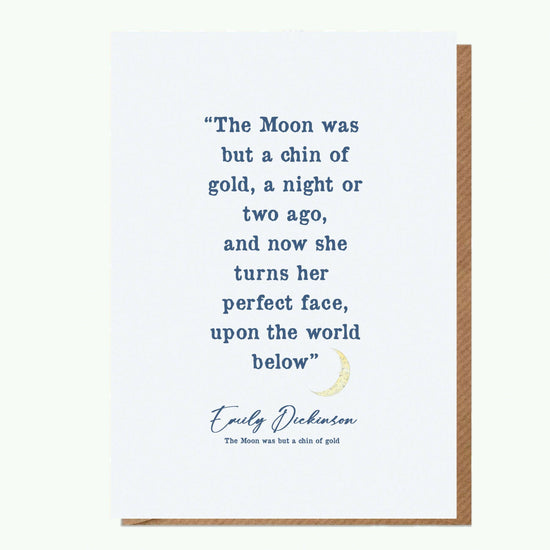 A6 Card & Bookmark Emily Dickinson - Crumble and Core