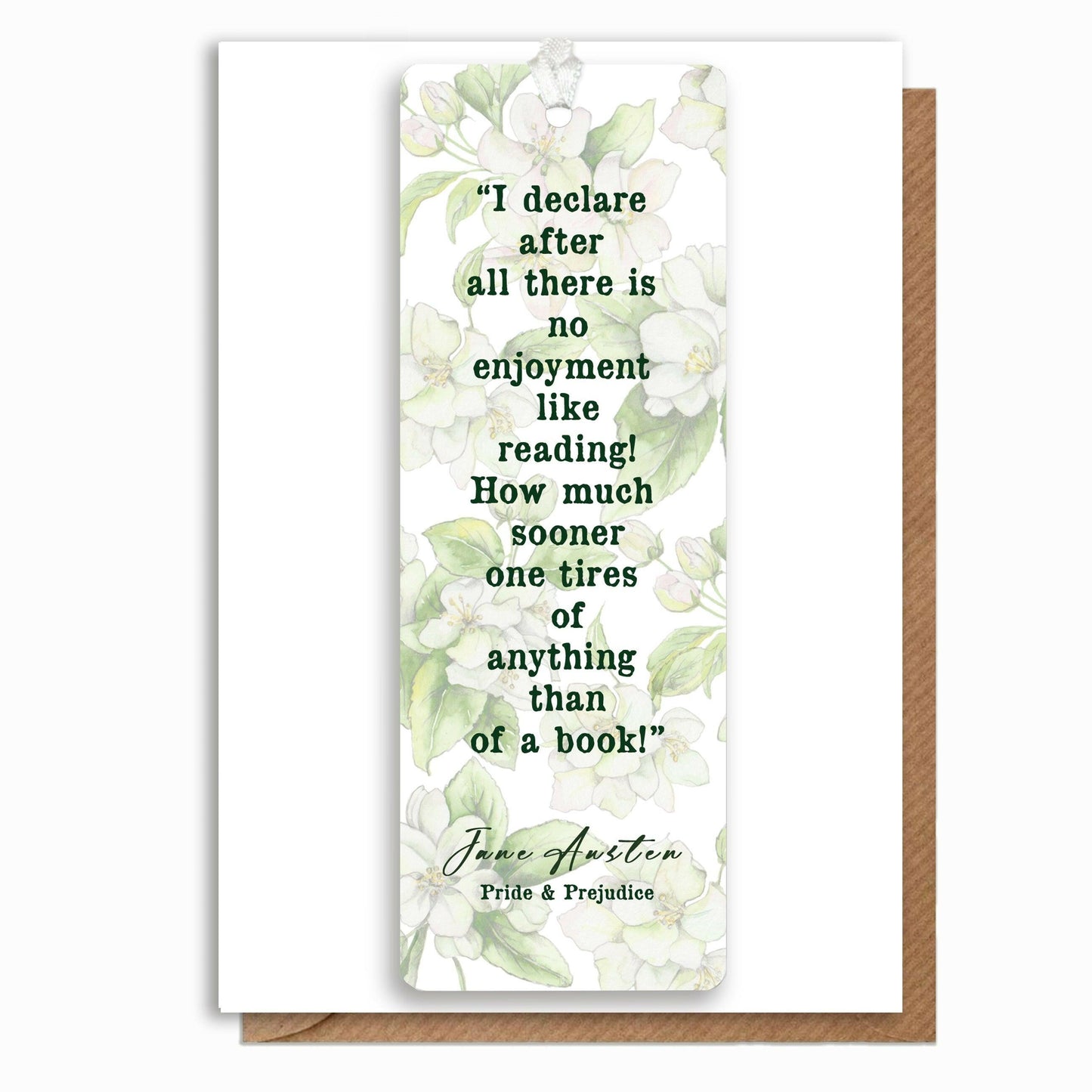 A6 Card & Bookmark Jane Austin - Crumble and Core