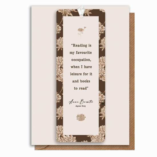 A6 Card & Bookmark Anne Brontë - Crumble and Core
