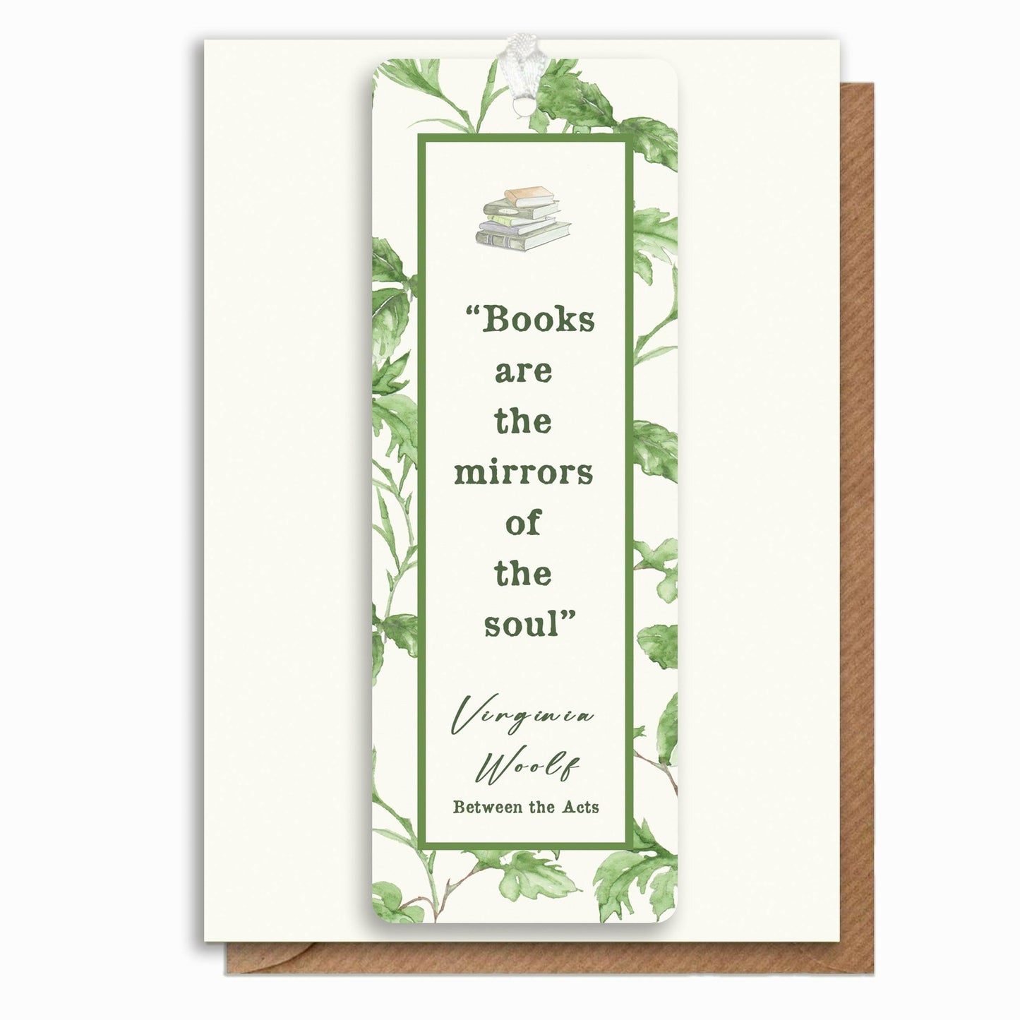 A6 Card & Bookmark Virginia Woolf - Crumble and Core