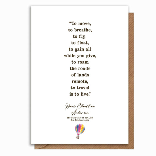 A6 Card & Bookmark Hans Christian Andersen - Crumble and Core