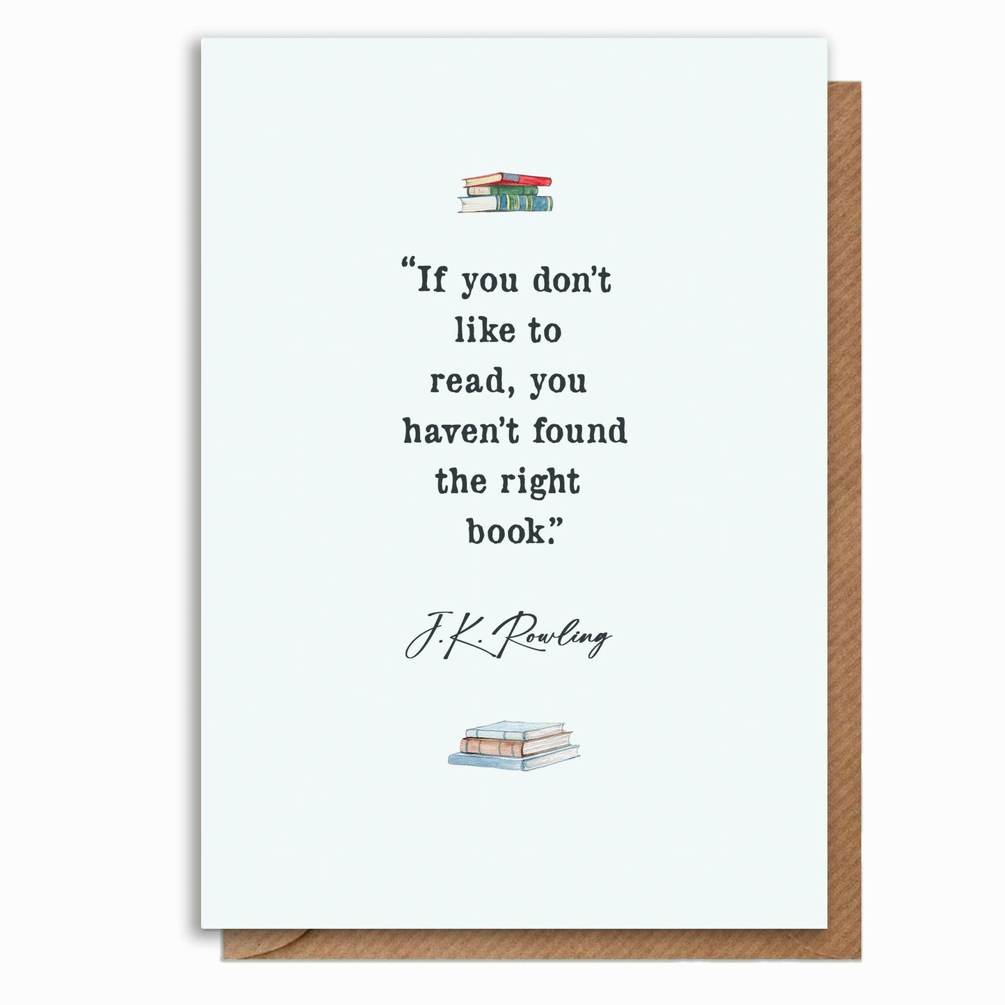 A6 Card & Bookmark J.K.Rowling - Crumble and Core