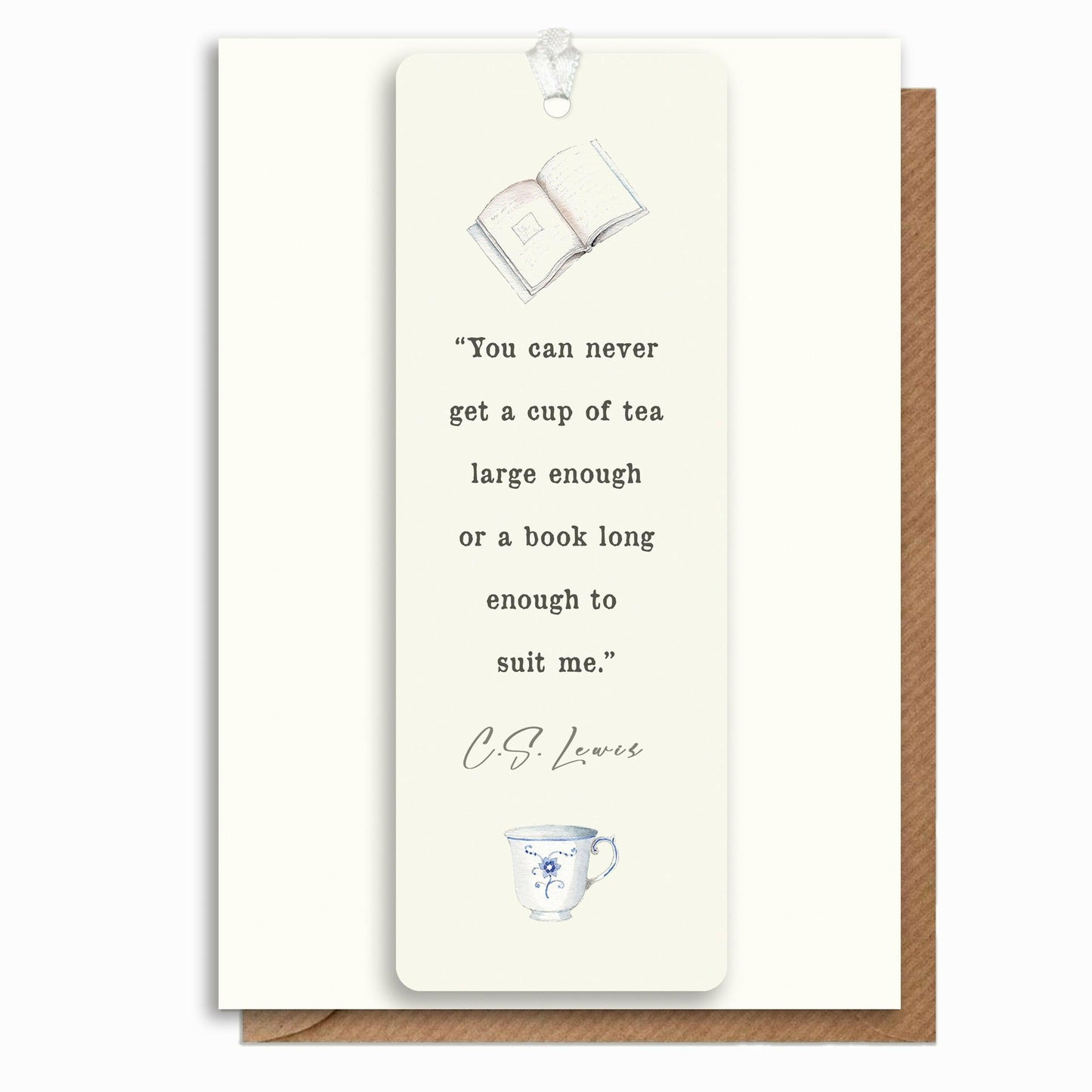 A6 Card & Bookmark C.S Lewis - Crumble and Core
