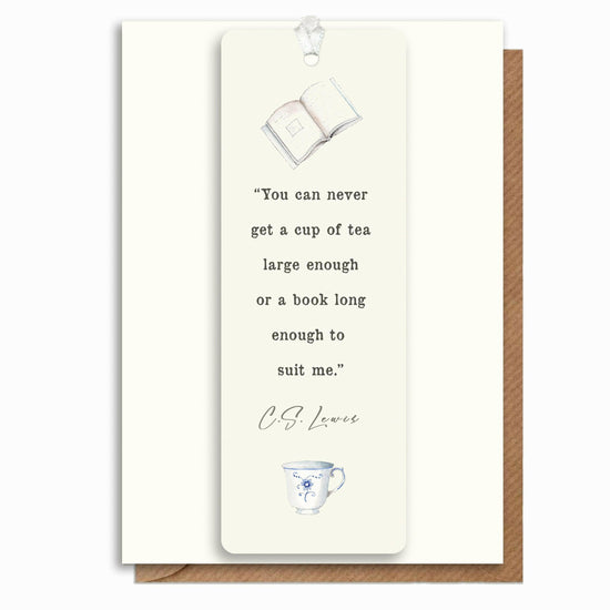 A6 Card & Bookmark C.S Lewis - Crumble and Core