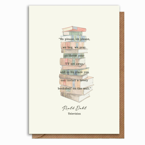 A6 Card & Bookmark Roald Dahl - Crumble and Core