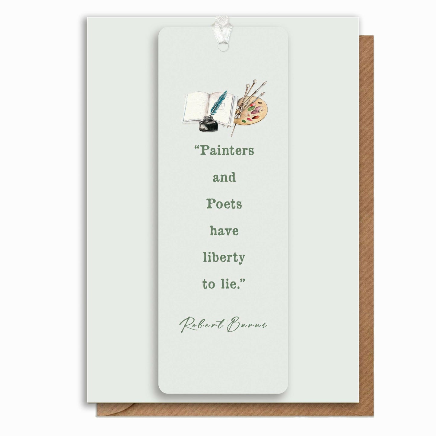 A6 Card & Bookmark Robert Burns - Crumble and Core