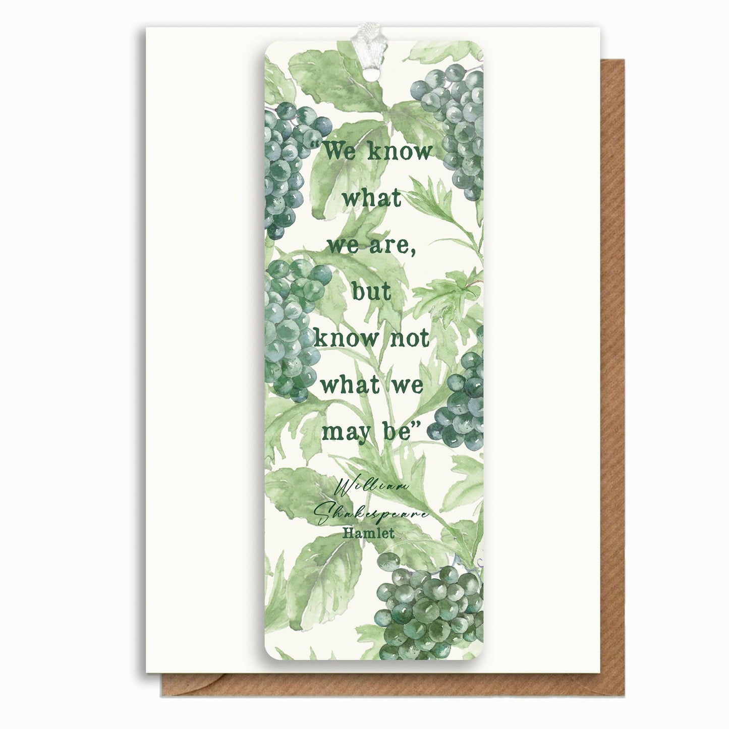 A6 Card & Bookmark William Shakespeare - Crumble and Core