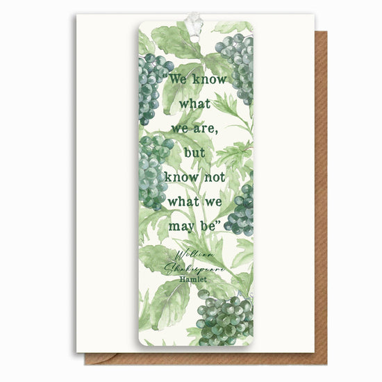 A6 Card & Bookmark William Shakespeare - Crumble and Core