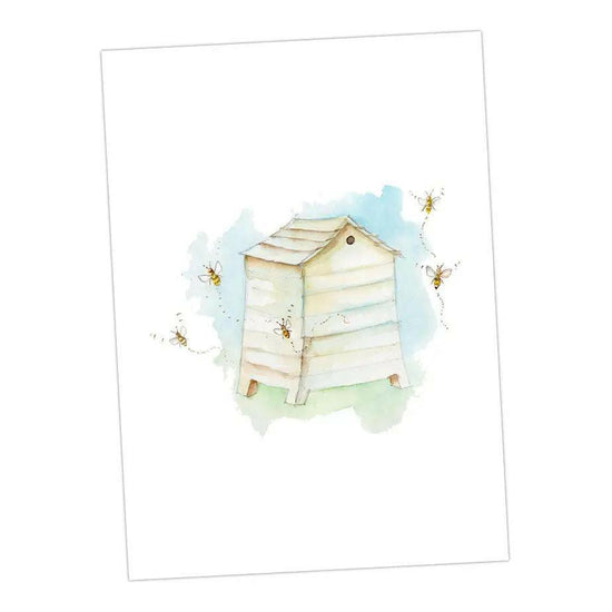 Boxed 'Bumble Bee' pack of assorted A6 cards - Crumble and Core