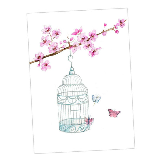 Boxed 'Blossom' pack of assorted A6 cards - Crumble and Core