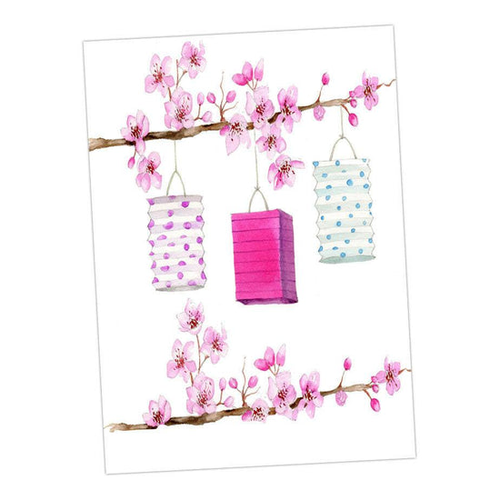 Boxed 'Blossom' pack of assorted A6 cards - Crumble and Core