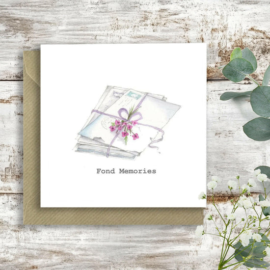 Love Letters Fond Memories Card - Crumble and Core