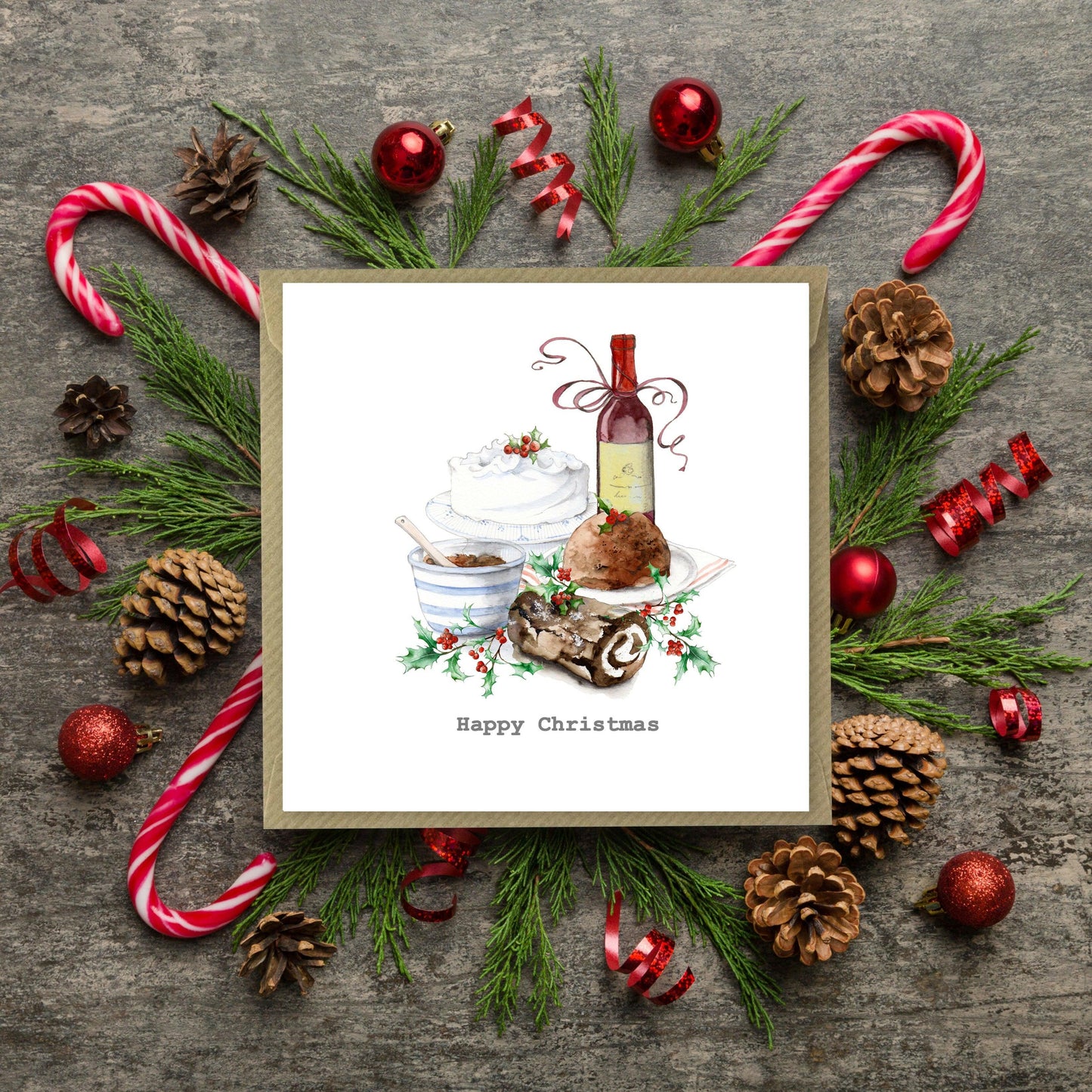 Unique Christmas Cards – Festive Cards - Xmas Cards - Crumble and Core