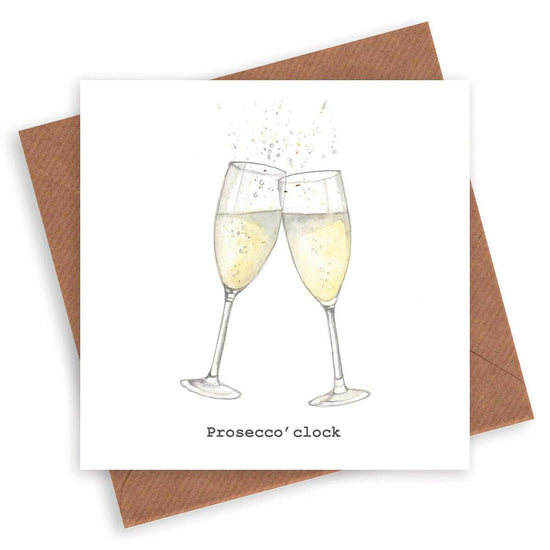 Prosecco'clock Card - Crumble and Core