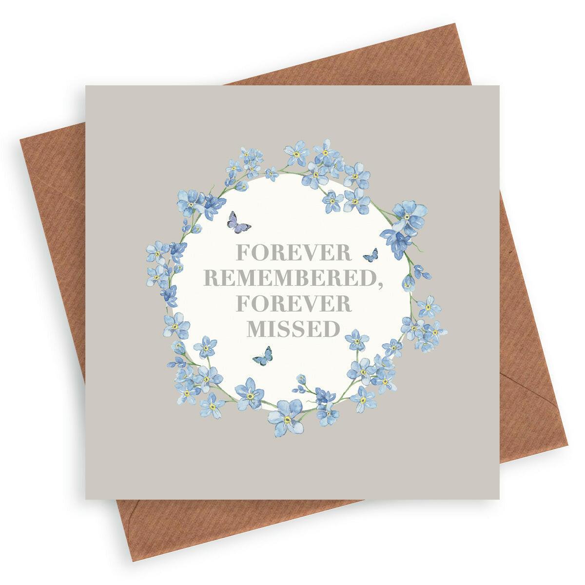 Vintage Sentiments Greeting Card Sympathy - Crumble and Core