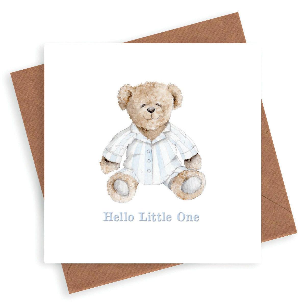 New Baby Card - New Arrival - Newborn Card - Baby Boy - Crumble and Core
