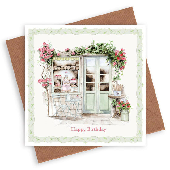 Café Happy Birthday Card - Unique Greeting Card - Crumble and Core