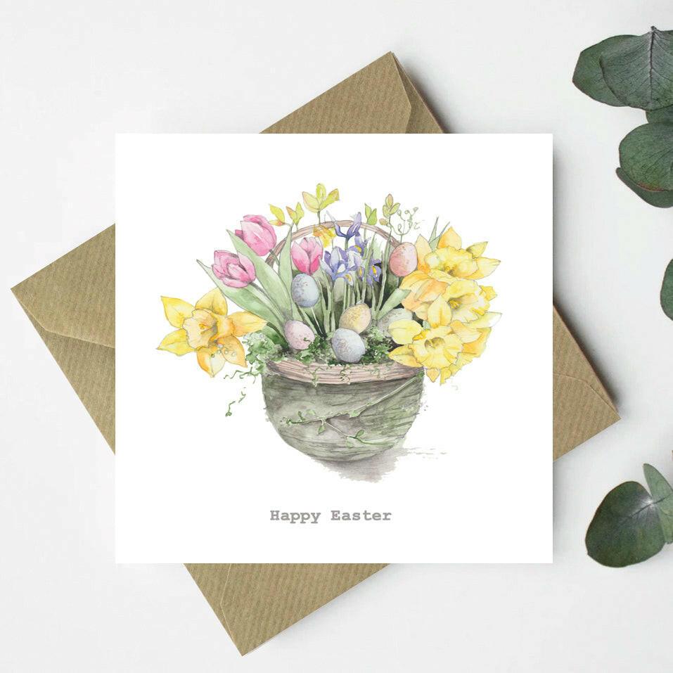 Easter Basket Greeting Card - Crumble and Core