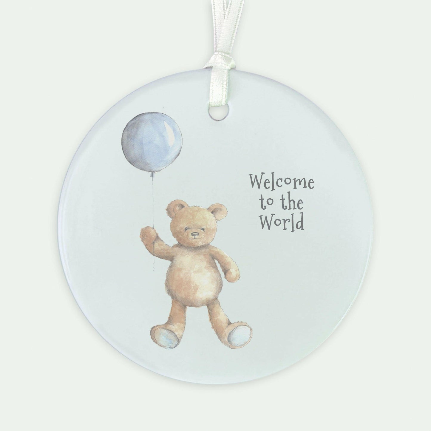 Hanging Decoration - Baby Boy Gift - Baby Keepsake - Nursery Decor - Crumble and Core