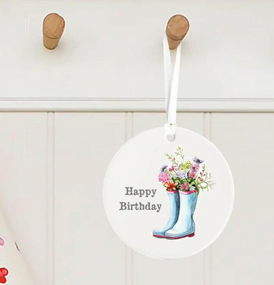 Ceramic Hanging Decoration - Stylish Home Accent - Crumble and Core