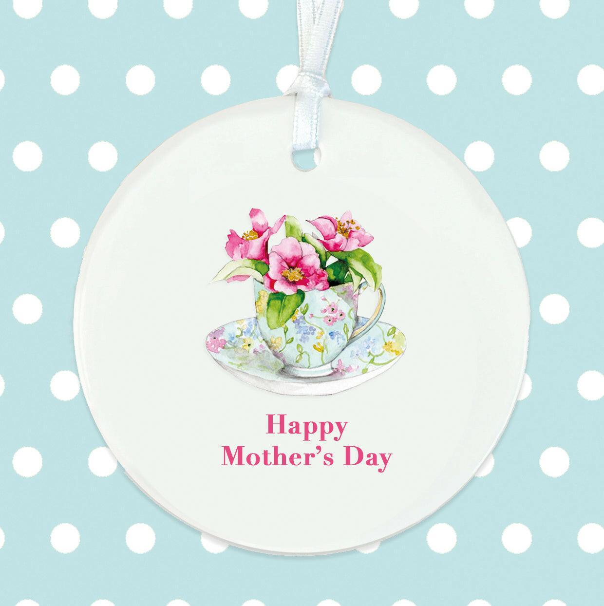 Ceramic Hanging Decoration - Mothers Day Gift - Crumble and Core