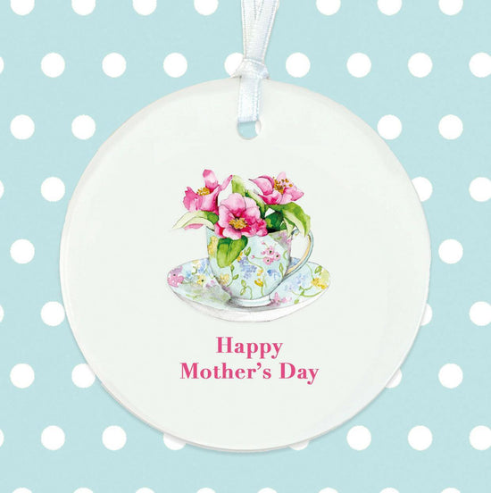Ceramic Hanging Decoration - Mothers Day Gift - Crumble and Core