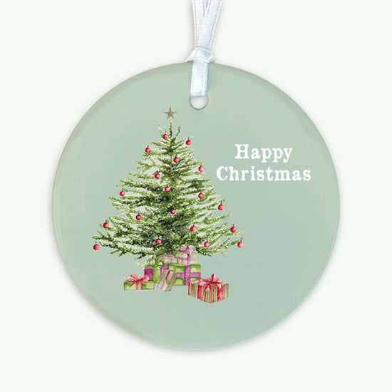 A6 Christmas Tree Greeting Card with Ceramic Keepsake - Perfect for Holiday Gifting - Crumble and Core