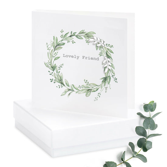 Sterling Silver Stud Earrings Gift Set - Beautifully Boxed on Card and Gift for Friends - Crumble and Core